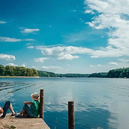 Holzhaus Direkt Am See Priepert Eksteriør billede